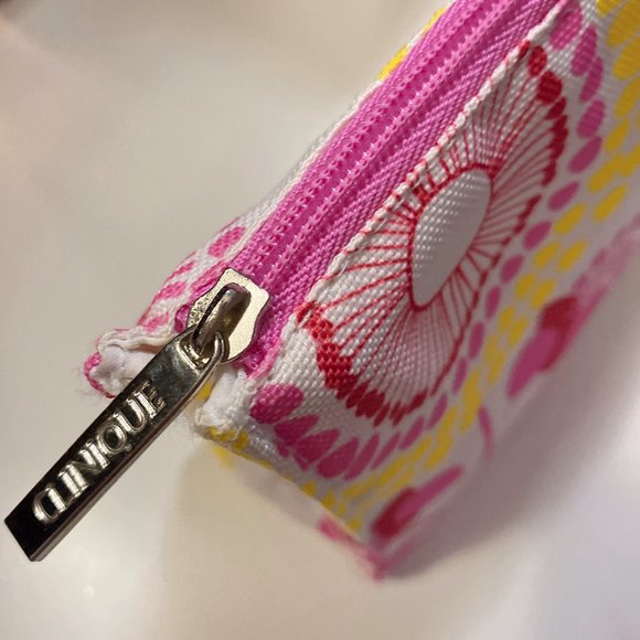 NEW Travel Size Clinique 3 step acne treatment AND super cute FREE Floral bag! - Picture 2 of 6